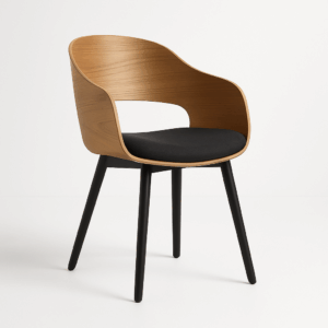 Classic Curved Armchair